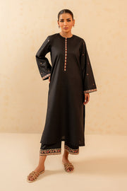 Best Selling - Obsidian - Stitched 2Pc Embroidered Dress