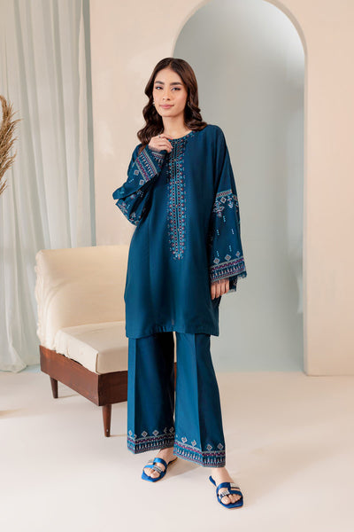 Winter - Best Selling - Sooya - 2Pc Embroidered Dress