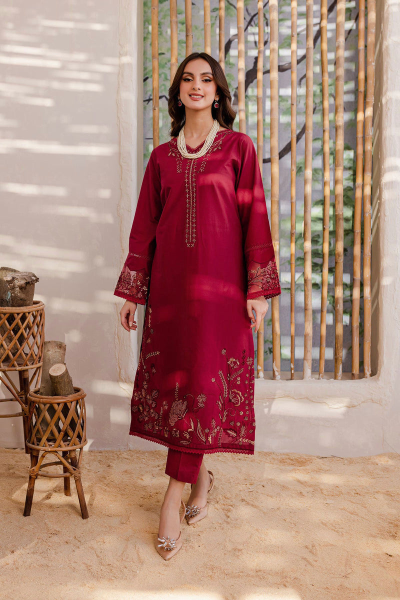 Winter - Best Selling - Areena - 2Pc Embroidered Dress