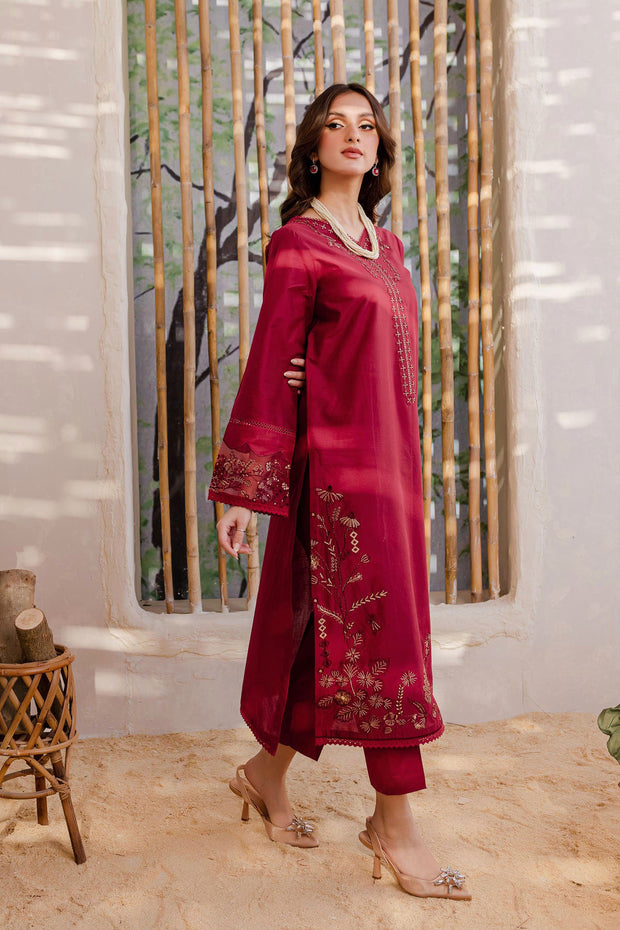 Winter - Best Selling - Areena - 2Pc Embroidered Dress