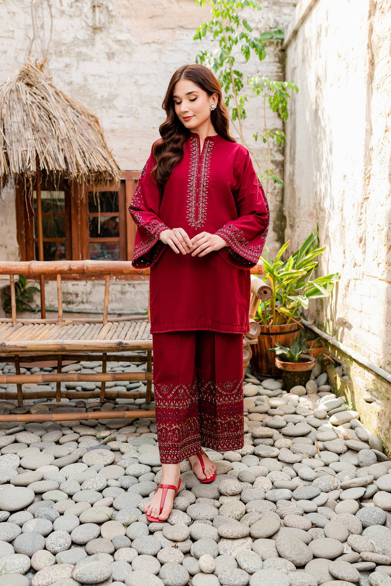 Best Selling - Cosmo - 2Pc  Embroidered Suit