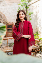 Winter - Best  Selling - Cosmo - 2Pc Embroidered Dress