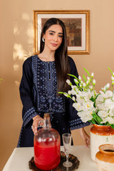 Winter - Best  Selling - Stitched - Arial - 2Pc Embroidered Dress