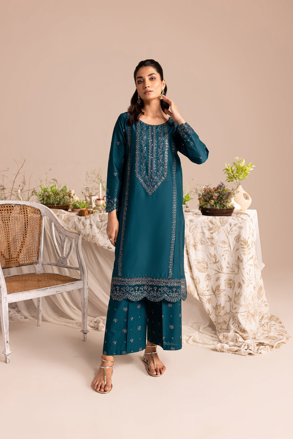 Winter - Best Selling - Bee - Stitched 2Pc Embroidered Dres