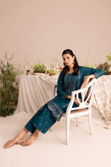 Winter - Best Selling - Bee - Stitched 2Pc Embroidered Dres