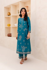 Winter - Best Selling - Clyde - Stitched 2Pc Embroidered Dress