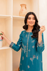 Winter - Best Selling - Clyde - Stitched 2Pc Embroidered Dress