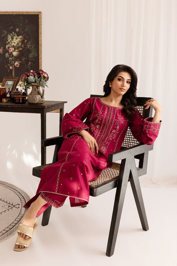 Winter - Best Selling - Coco - 2Pc Embroidered Dress