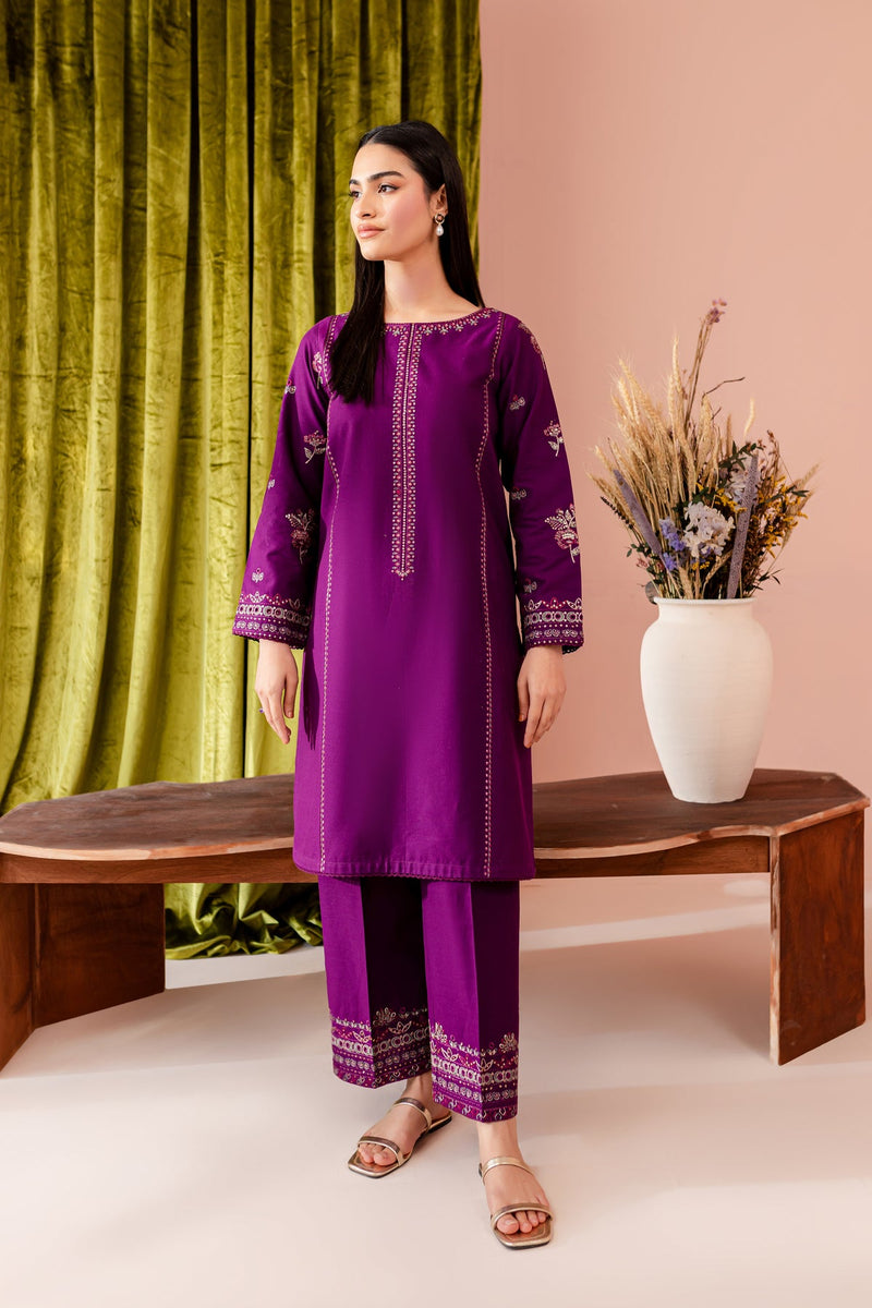 Winter - Best Selling - Como - 2Pc Embroidered Dress