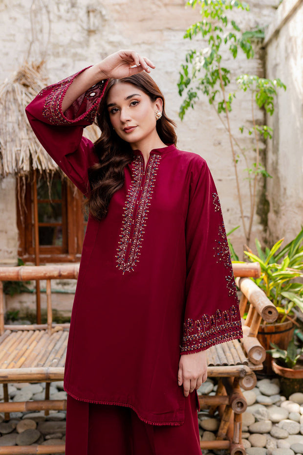 Best Selling - Cosmo - 2Pc Embroidered Dress