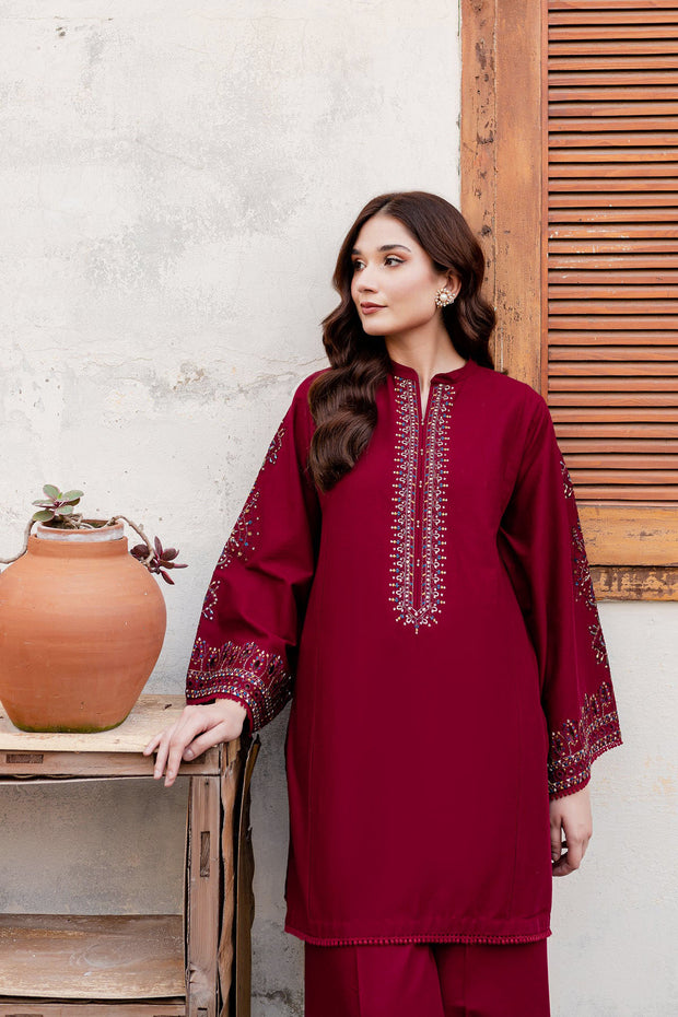 Best Selling - Cosmo - 2Pc Embroidered Dress