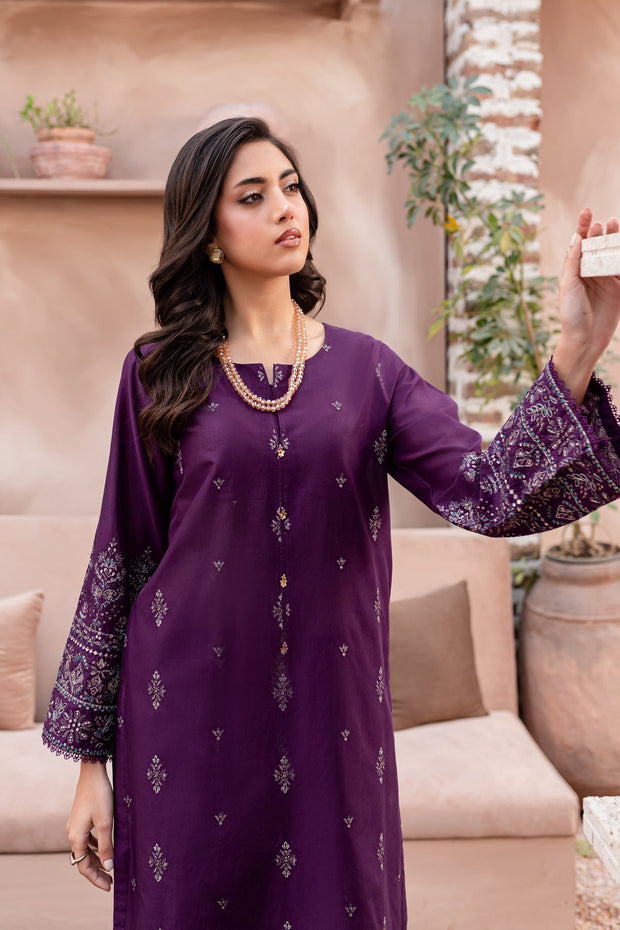 Best Selling - Eminence - 2Pc Embroidered Dress