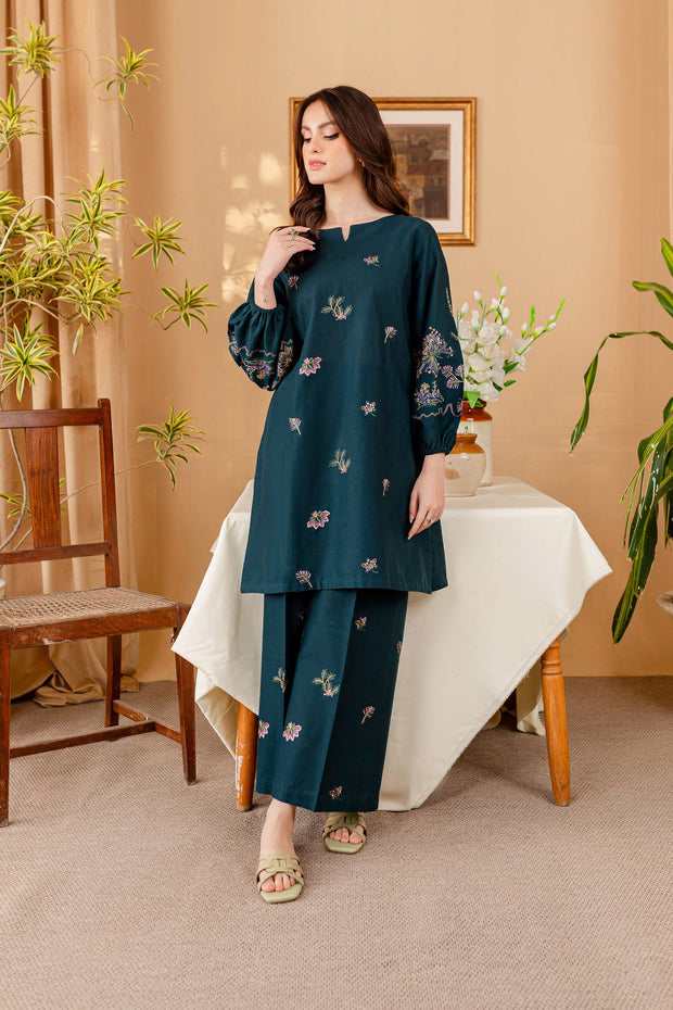 Best Selling - Krysti - 2Pc Embroidered Dress