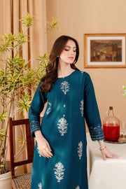 Winter - Best Selling - Melvin - Stitched 2Pc Embroidered Dress