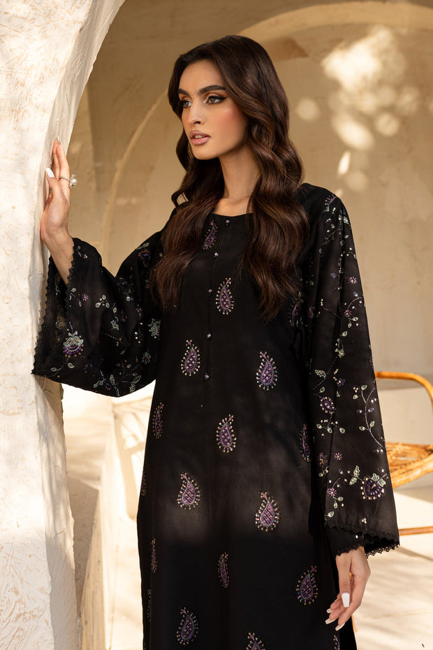Best Selling - Midnight Mosaic - 2Pc Embroidered Dress