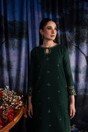 Best Selling - Olive - 2Pc Embroidered Dress