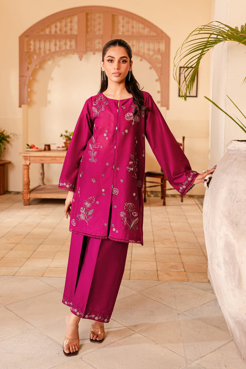 Winter - Best Selling - Portia - 2Pc Embroidered Dress