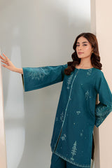 Winter - Best  Selling - Zorena - 2Pc Embroidered Dress