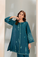 Winter - Best  Selling - Zorena - 2Pc Embroidered Dress