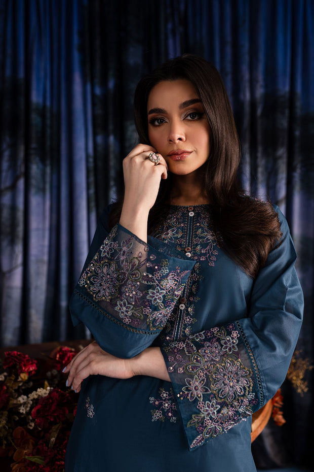 Winter - Best Selling - Zoe - 2Pc Embroidered Dress