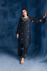 Winter - Best SELLING - STYZE - 2PC EMBROIDERED DRESS