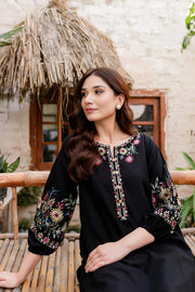 Best Selling - Black Beauty - 2Pc Embroidered Dress