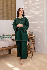 Best Selling - Corduroy - 2Pc Embroidered Suit